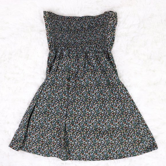 2/$20 element floral strapless mini dress b908 - Picture 3 of 6